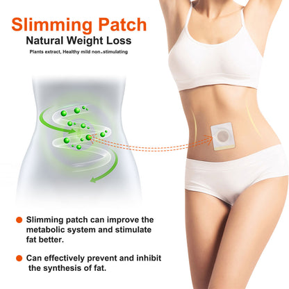 Weight Lose Burning Fat Patches Body Shaping Slim Stickers Weight Loss Magnet Belly Slimming Patch