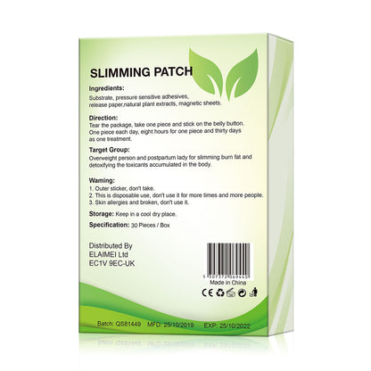 Weight Lose Burning Fat Patches Body Shaping Slim Stickers Weight Loss Magnet Belly Slimming Patch