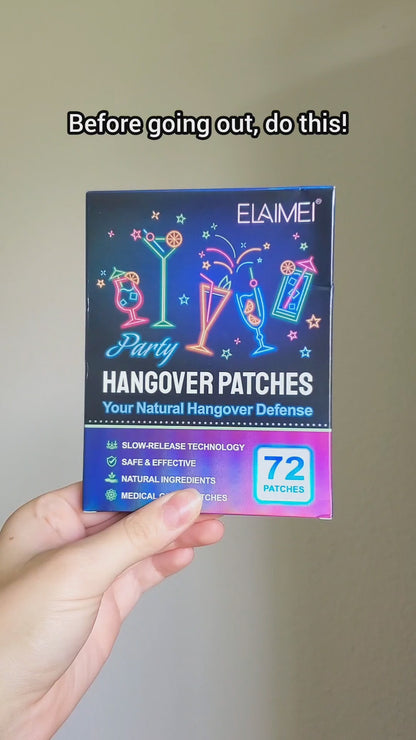 Vitamin B12 Anti Hangover Patch - Natural Defense - Wake Up Refreshed & Enjoy Unforgettable Nights